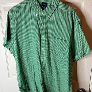 Men’s Short Sleeve Button Down sz XL